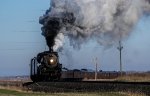 CPKC  2816 - The Empress southbound chase out of Minot, ND